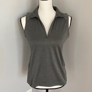 Slazenger Gray Sleeveless Tank Top